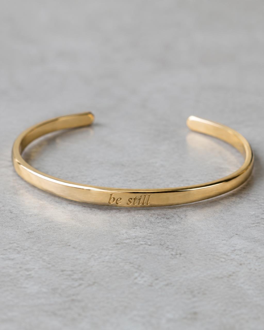 Be Still Cuff Bracelet